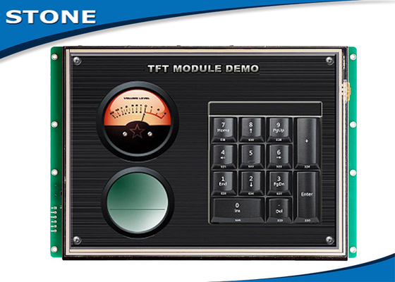 10.4"  CPU Touch Screen controller for equipment use , lcd tft module