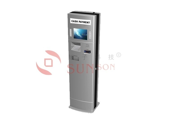 Smart Multifunction Cash Payment Kiosk EPP Sidekeys With 10 inch TFT LCD Display