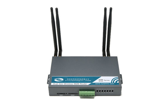 Doppel-Sim Router Industrial Wifi Router Modem GPSs 3G HSPA+ VPN